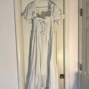 DAINTY WHITE DRESS FROM AMAZON